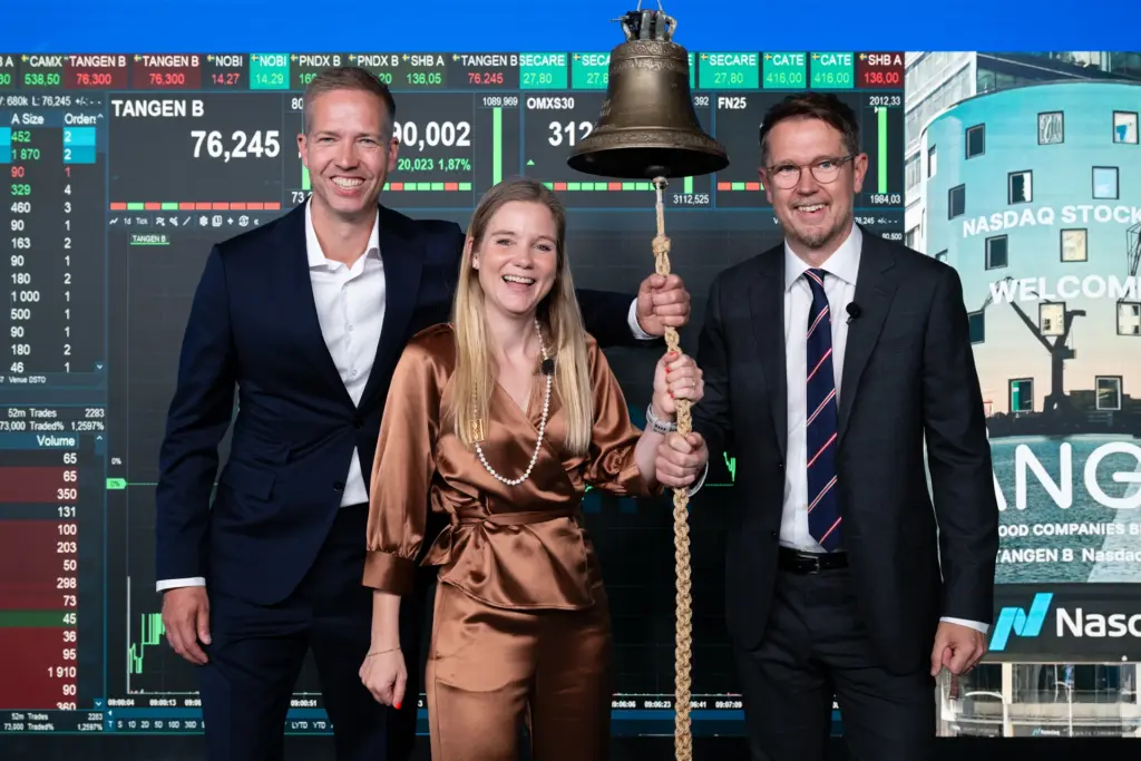 Tången noteras på Nasdaq Stockholm